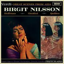 Birgit Nilsson: Great Scenes from Aida by Verdi with Louis Quilico