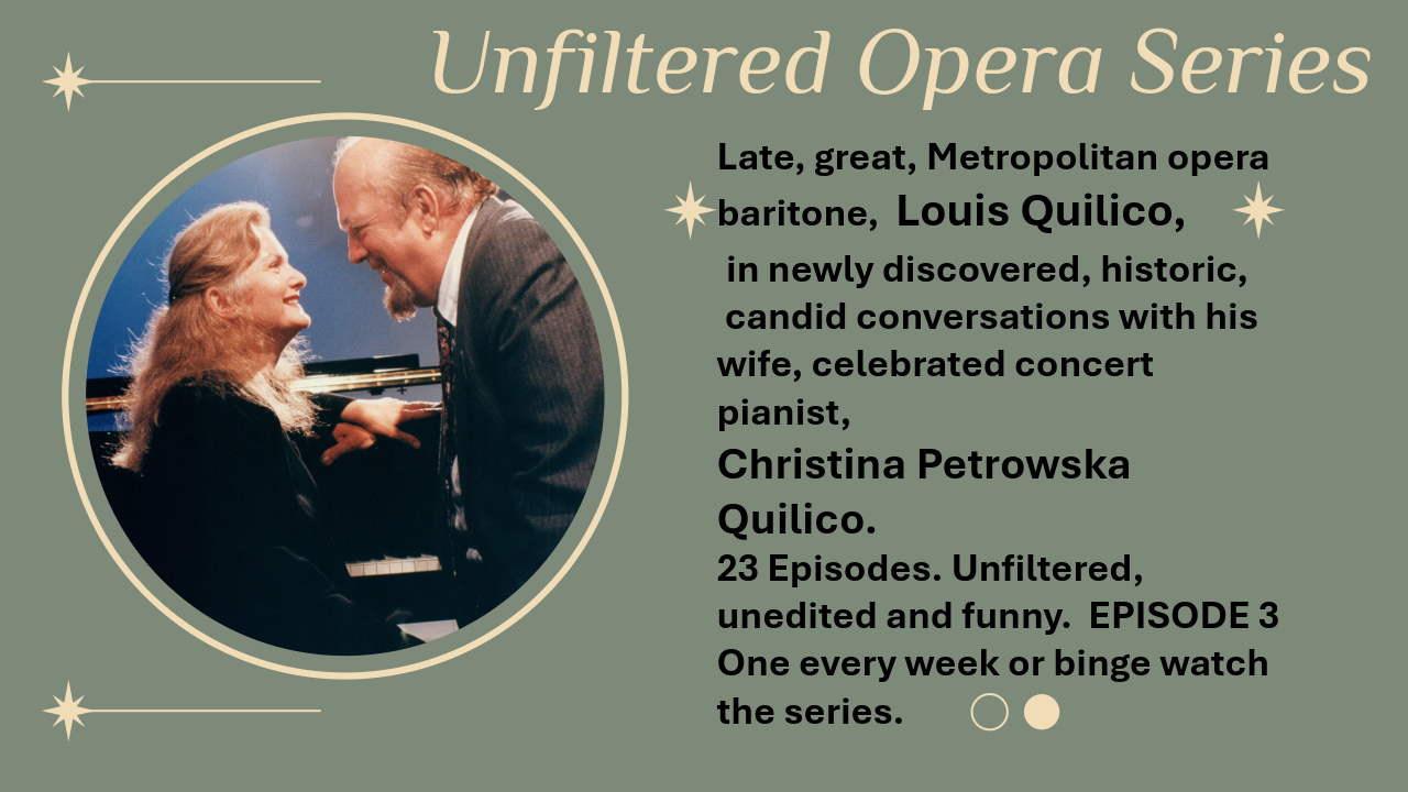 Episode 3 of the Unfiltered Opera Series Is Now Available