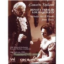 Concerto Italiano Renata Tebaldi and Louis Quilico