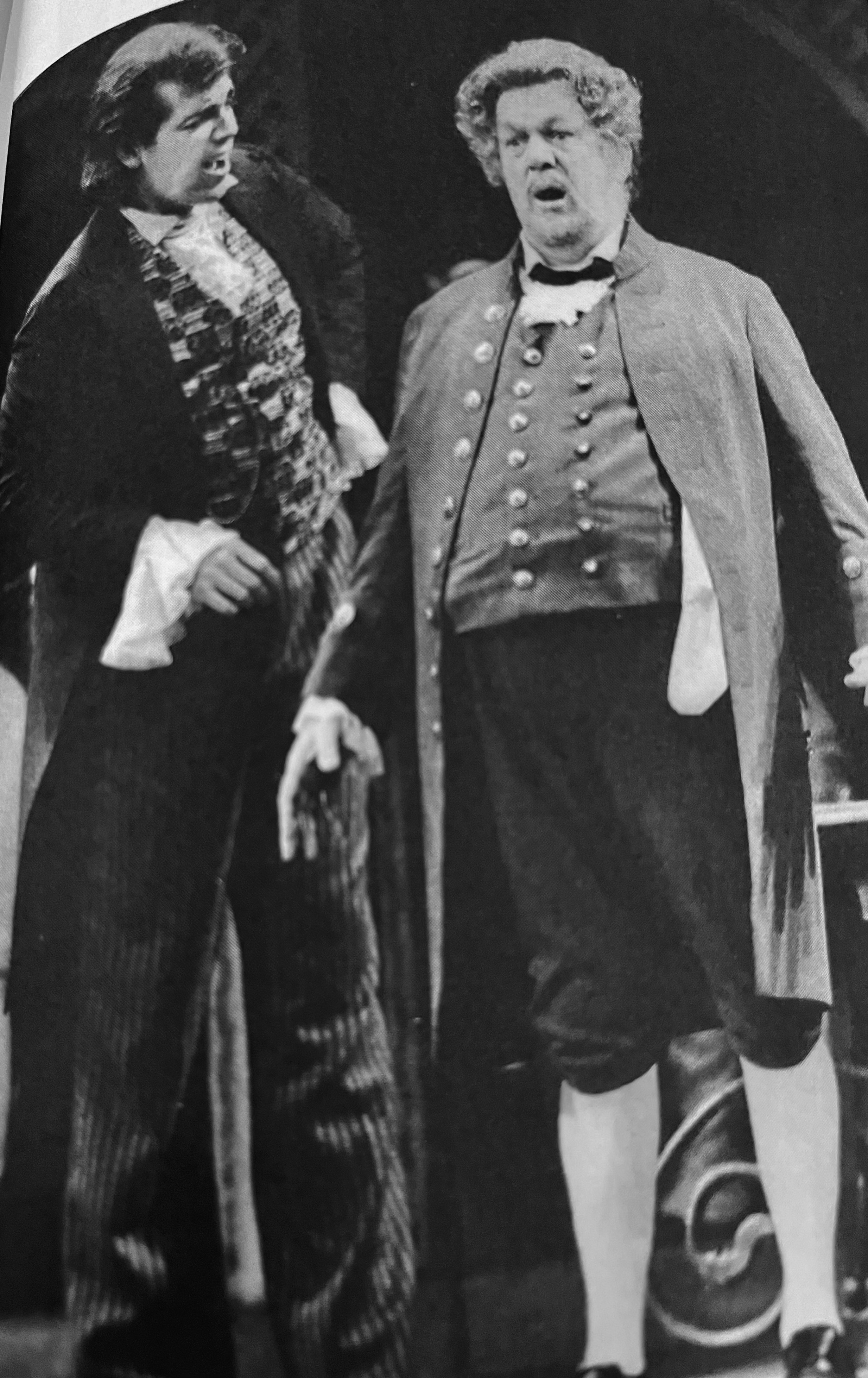 Louis and Thomas Hampson in The Barber of Seville